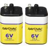 imageRayovac 9442R 6Volt Heavy Duty Lantern Battery with Spring Terminals  2 Pack2 Count Pack of 1