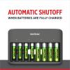 imageRayovac AA Batteries Double A Battery Rechargeable 8 CountCharger