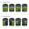 imageRayovac AA ampamp AAA Rechargeable Batteries with Battery Charger 2 AA ampamp 2 AAA Rechargeable Batteries with ChargerCharger