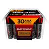 imageRayovac Fusion AAA Batteries Premium Alkaline Triple A Batteries 30 Battery Count Red Silver