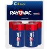 imageRayovac Fusion C Batteries Premium Alkaline C Cell Batteries 4 Battery Count4 Count Pack of 1