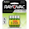 imageRayovac AA ampamp AAA Rechargeable Batteries with Battery Charger 2 AA ampamp 2 AAA Rechargeable Batteries with ChargerAAA