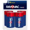 imageRayovac Fusion D Batteries Premium Alkaline D Cell Batteries 4 Battery Count4 Count Pack of 1