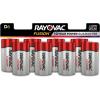 imageRayovac Fusion D Batteries Premium Alkaline D Cell Batteries 4 Battery CountD  8 Count