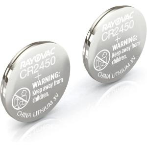 imageRayovac CR2450 Battery 3V Lithium Coin Cell CR2450 Batteries 2 Battery Count