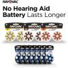 imageRayovac Hearing Aid Batteries Size 312 for Advanced Hearing Aid Devices 16 CountBrown Tab