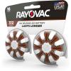 imageRayovac Hearing Aid Batteries Size 312 for Advanced Hearing Aid Devices 16 CountBrown Tab