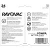 imageRayovac Size 10 Hearing Aid Batteries 24 Pack Size 10 BatteriesYellow Tab