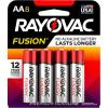 imageRAYOVAC AA 8Pack Fusion Premium Alkaline Batteries 8158TFUSK